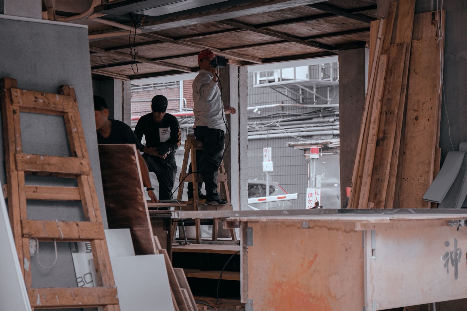 Store & Salon Remodeling example