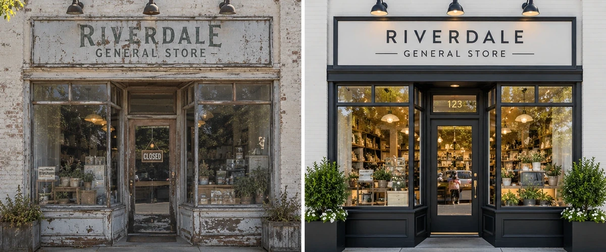Storefront Restoration example